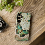 Butterfly Samsung Galaxy Phone Case | Stained Glass Phone Case