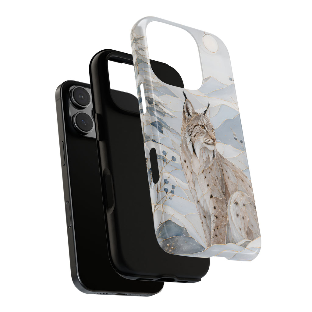 Lynx iPhone Case | Winter Mountain iPhone Case