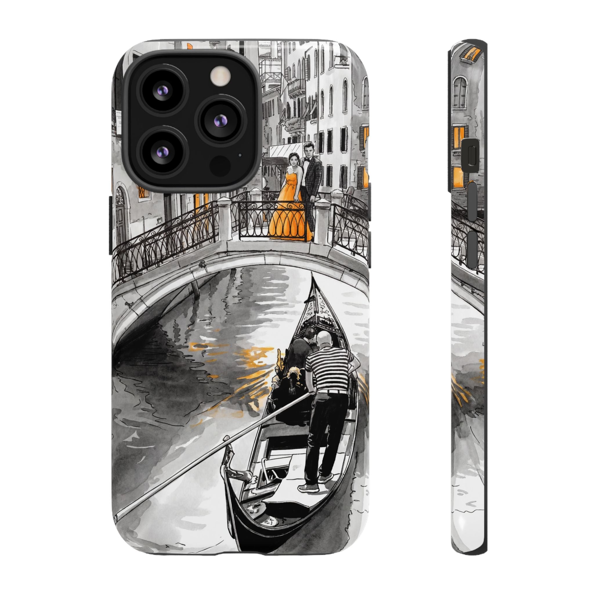 Venice Gondola iPhone Case | Romantic Canal Scene Protective Case