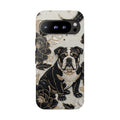 Bulldog Floral Google Pixel Phone Case — Moon & Peony Protective Case