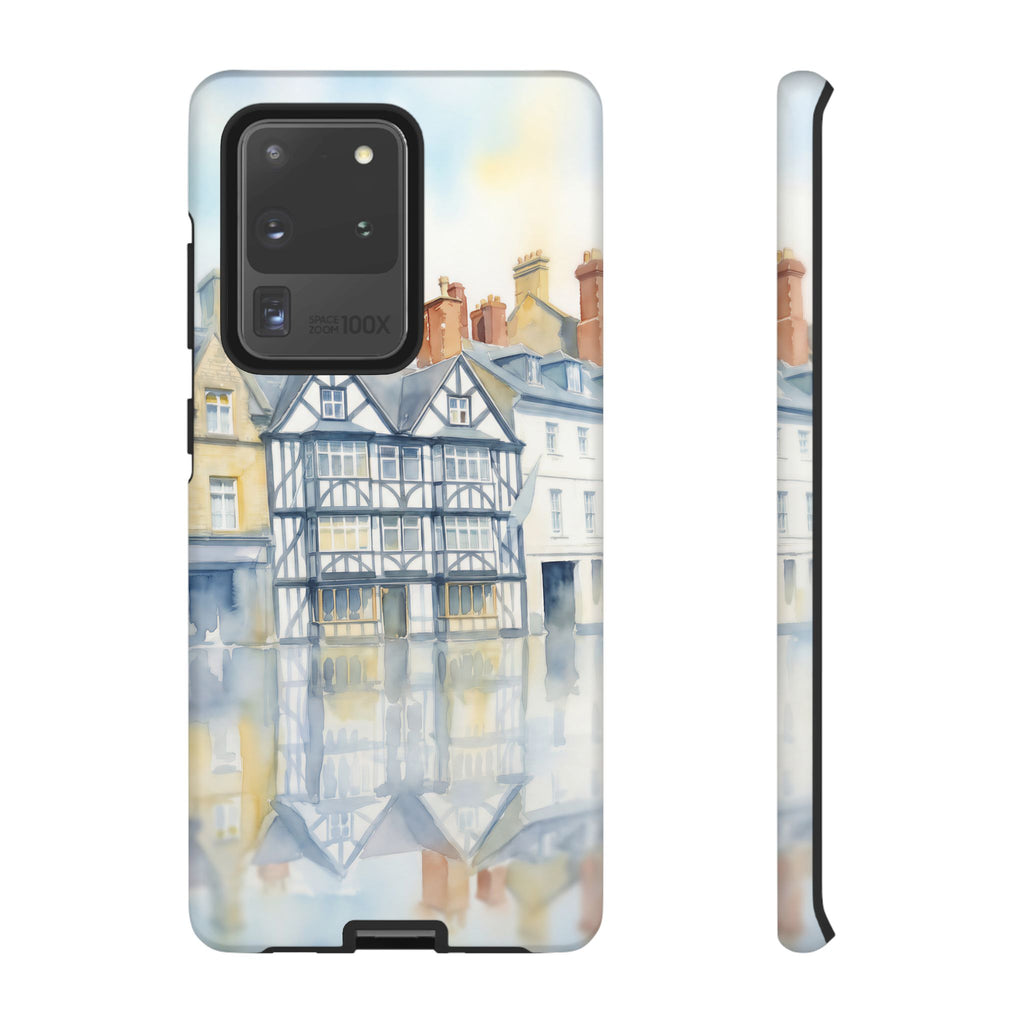 English Tudor Building Aesthetic Samsung Galaxy Phone Case