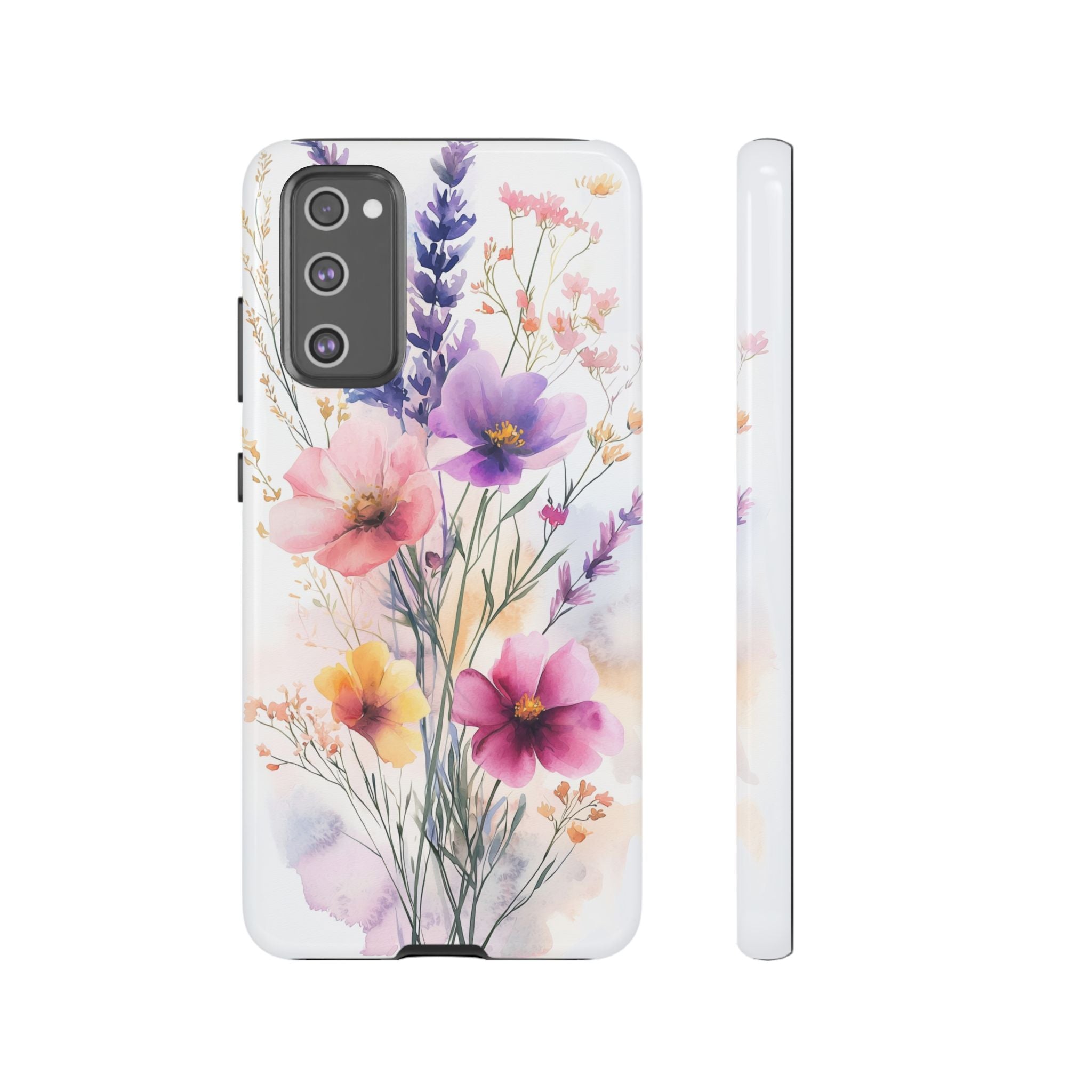 Floral Watercolour Samsung Galaxy Case | Pastel Bouquet