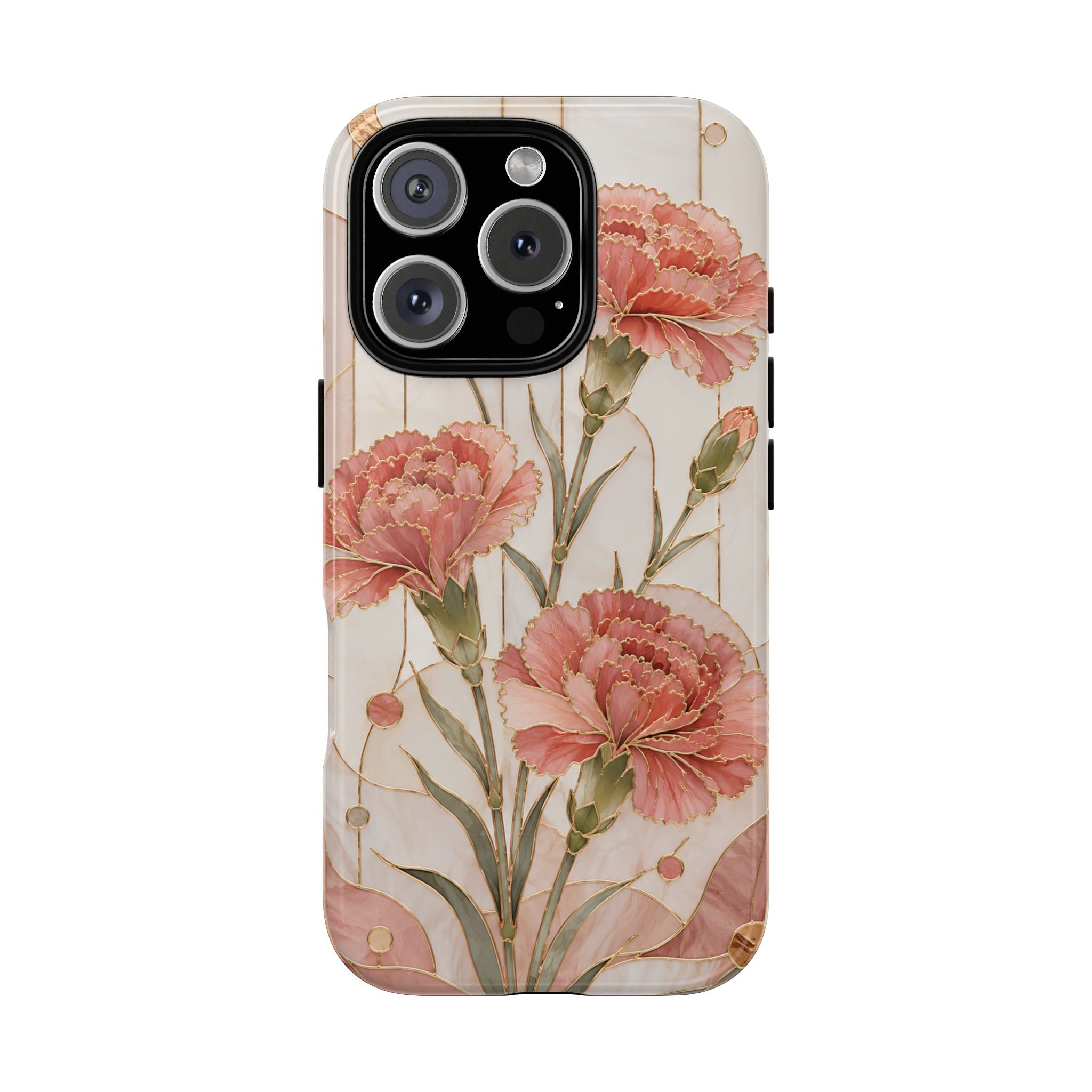 Carnation iPhone Case | Pink Floral iPhone Case