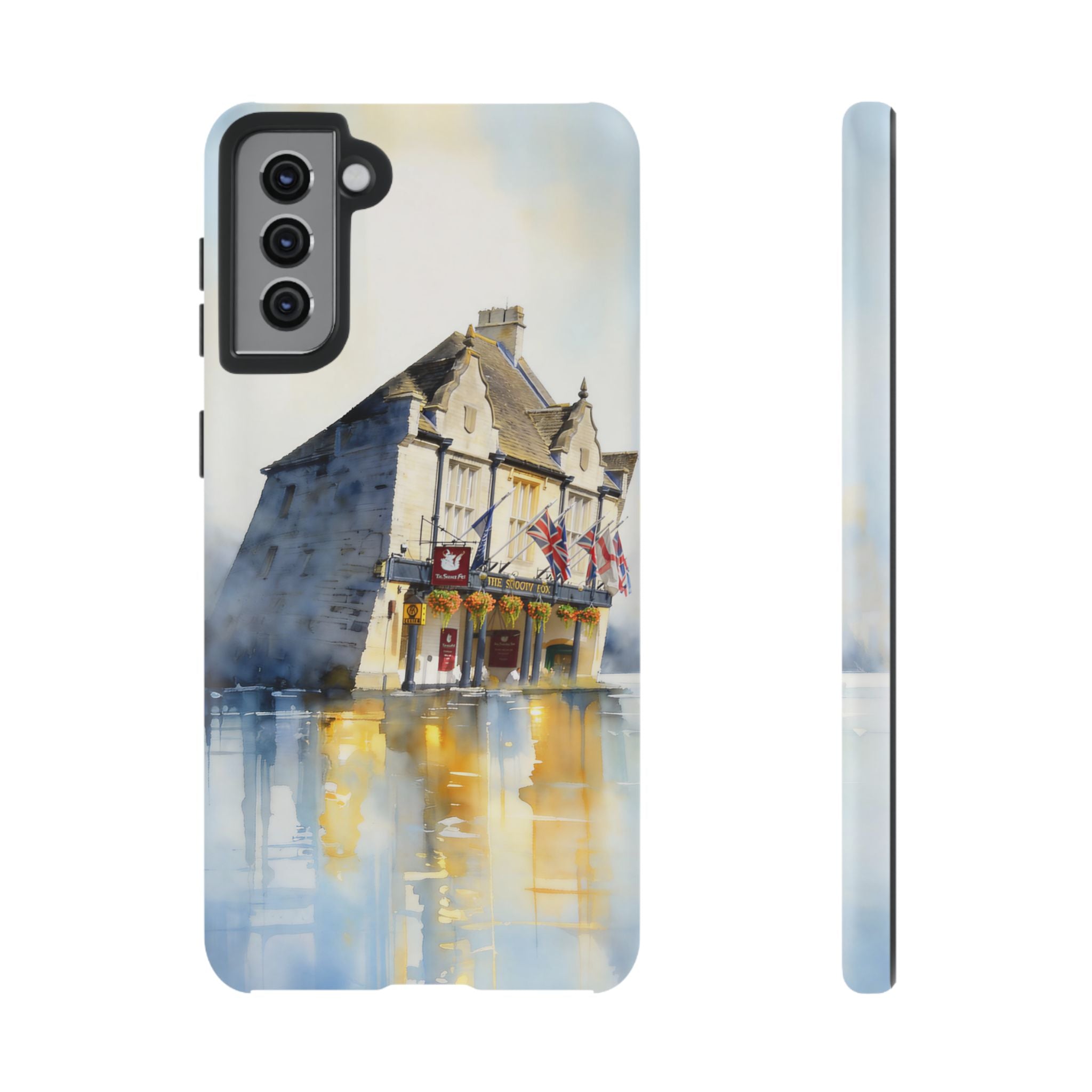English Village Hotel Aesthetic Samsung Galaxy Phone Case