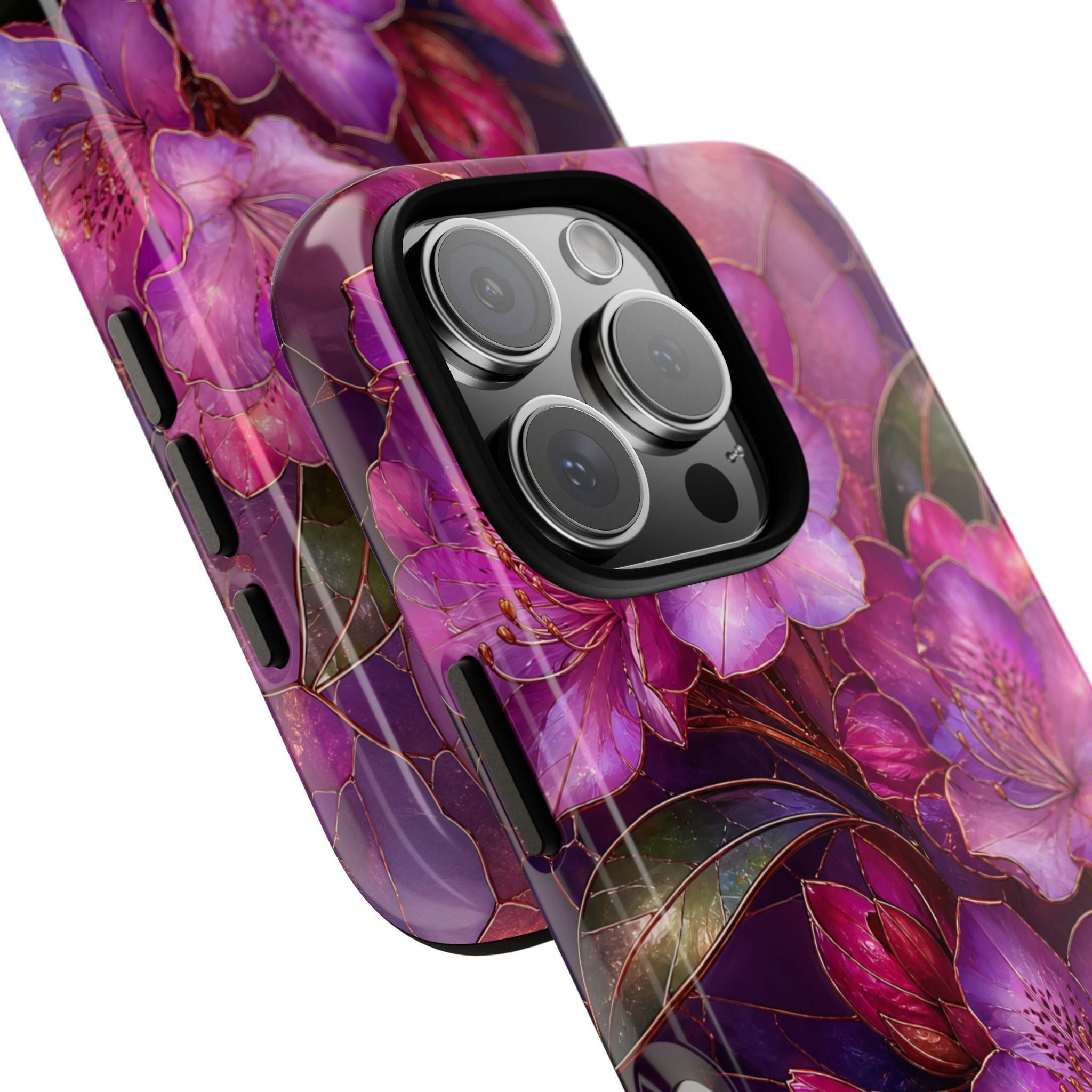Purple Floral iPhone Case | Dark Botanical iPhone Case