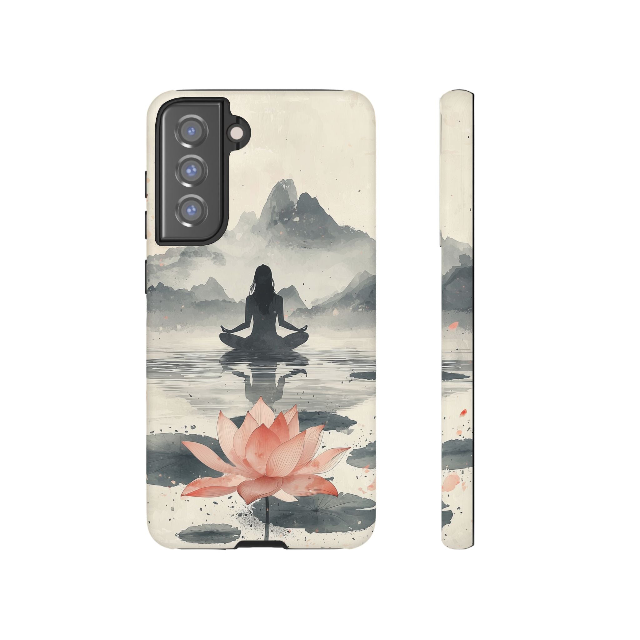 Zen Yoga Meditation Lotus Samsung Galaxy Phone Case