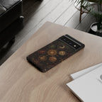 Antique Astrology Google Pixel Phone Case | Celestial Chart Phone Case