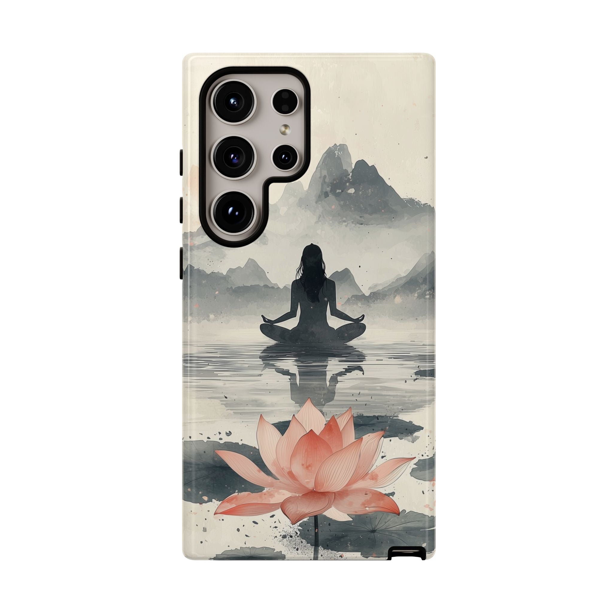 Zen Yoga Meditation Lotus Samsung Galaxy Phone Case