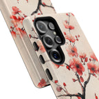 Cherry Blossom Samsung Galaxy Phone Case | Pink Blossom Branch Design