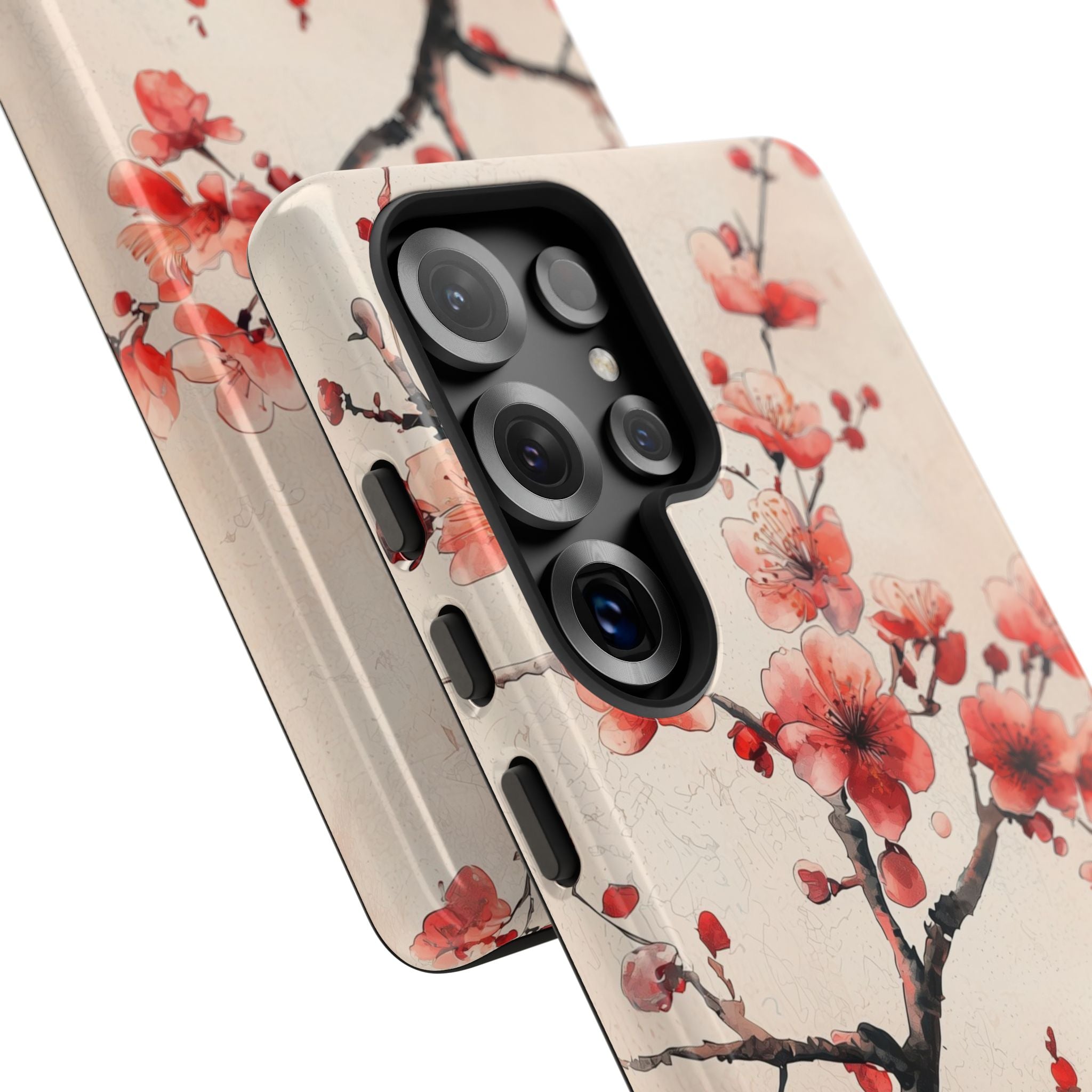 Cherry Blossom Samsung Galaxy Phone Case | Pink Blossom Branch Design