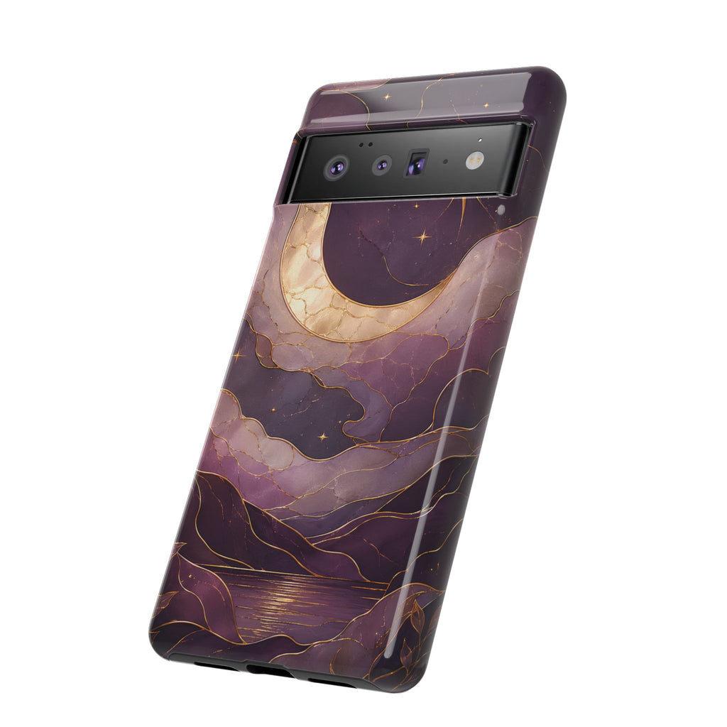 Moon Phone Google Pixel Case | Celestial Night Sky Phone Case