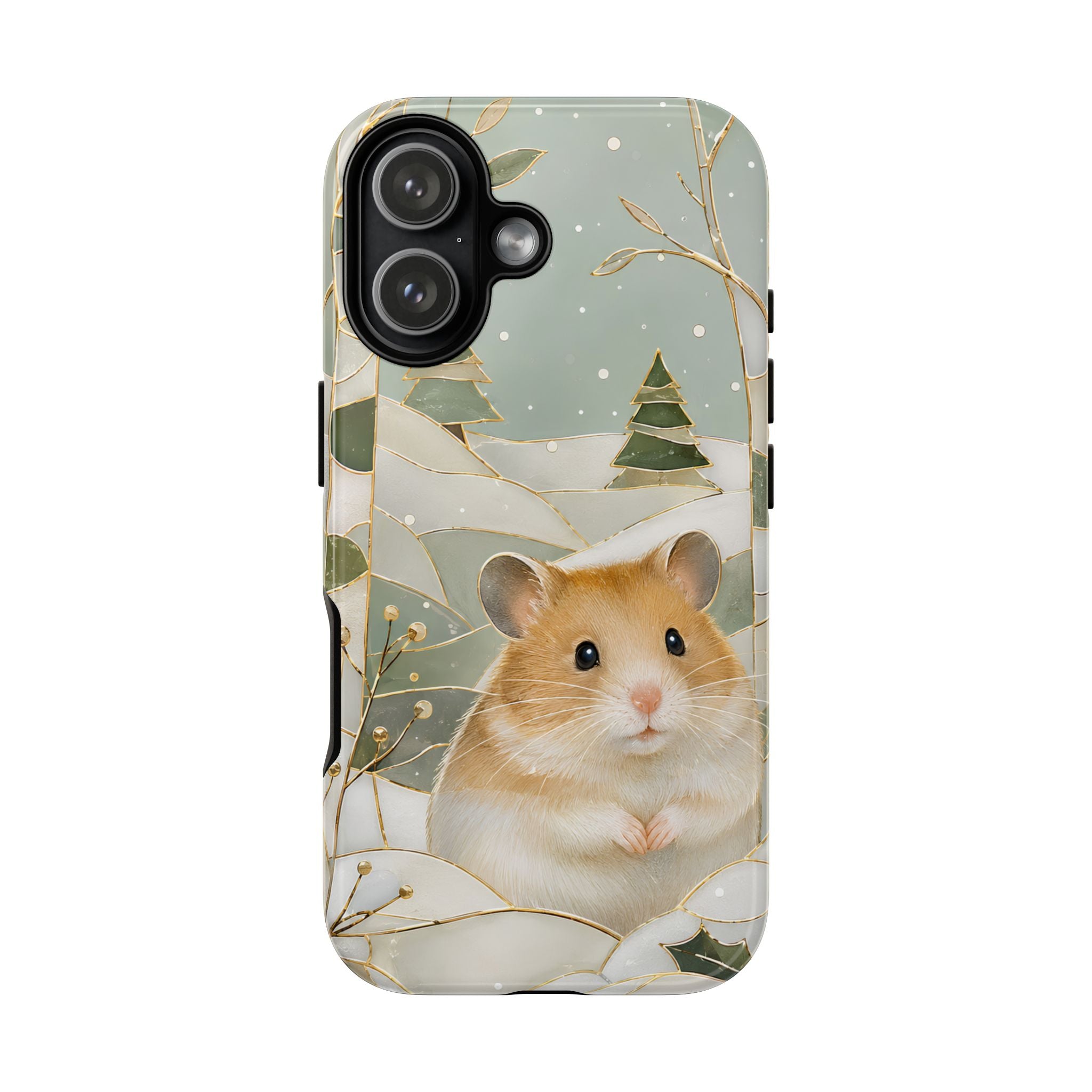 Hamster iPhone Case | Winter Hamster iPhone Case