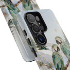 Parrot Phone Samsung Galaxy Case | Winter Bird Phone Case