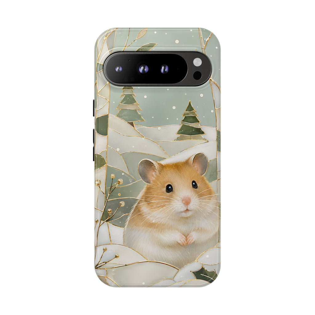Hamster Google Pixel Phone Case | Winter Hamster Phone Case