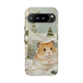 Hamster Google Pixel Phone Case | Winter Hamster Phone Case