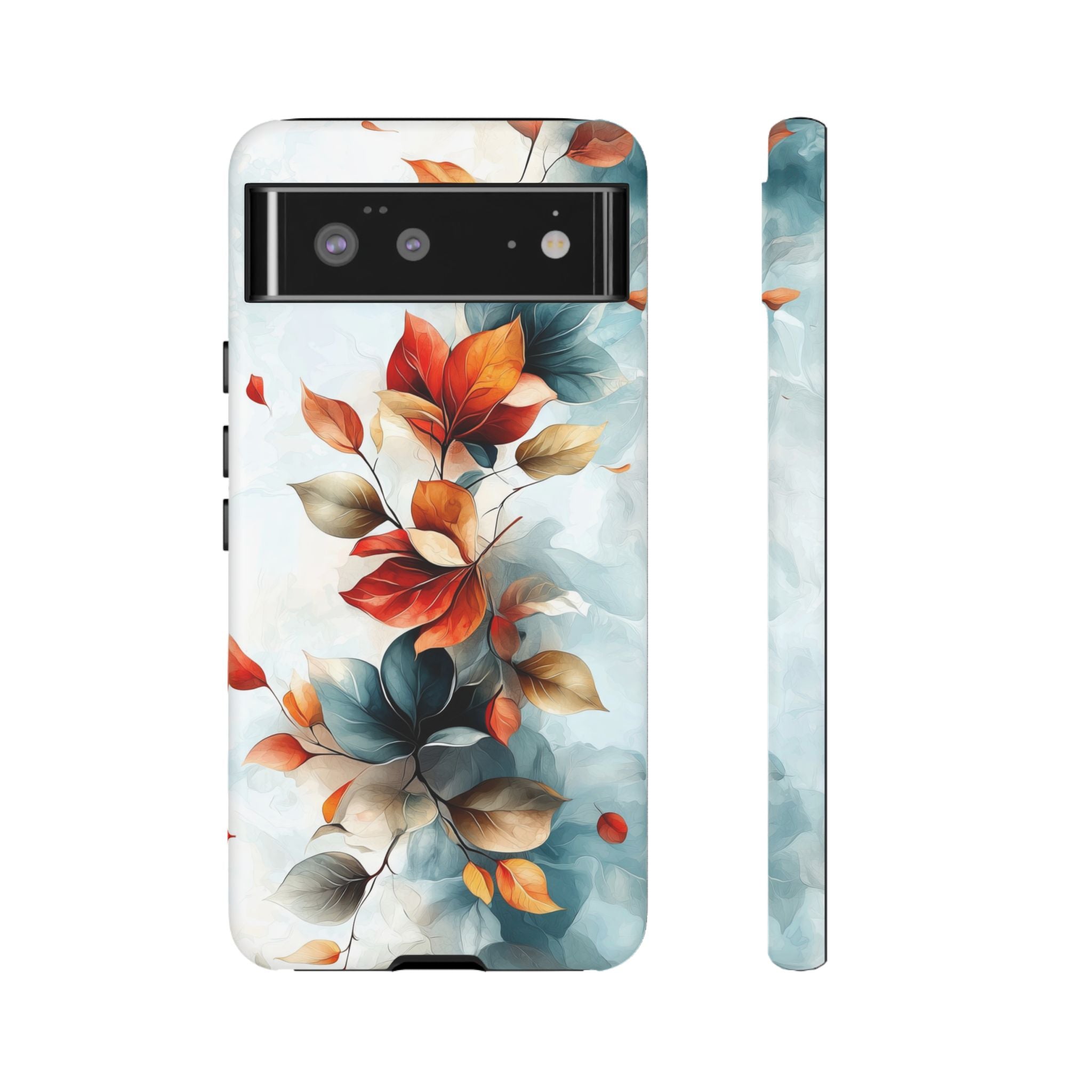 Floral Autumn Leaves Protective Google Pixel Case