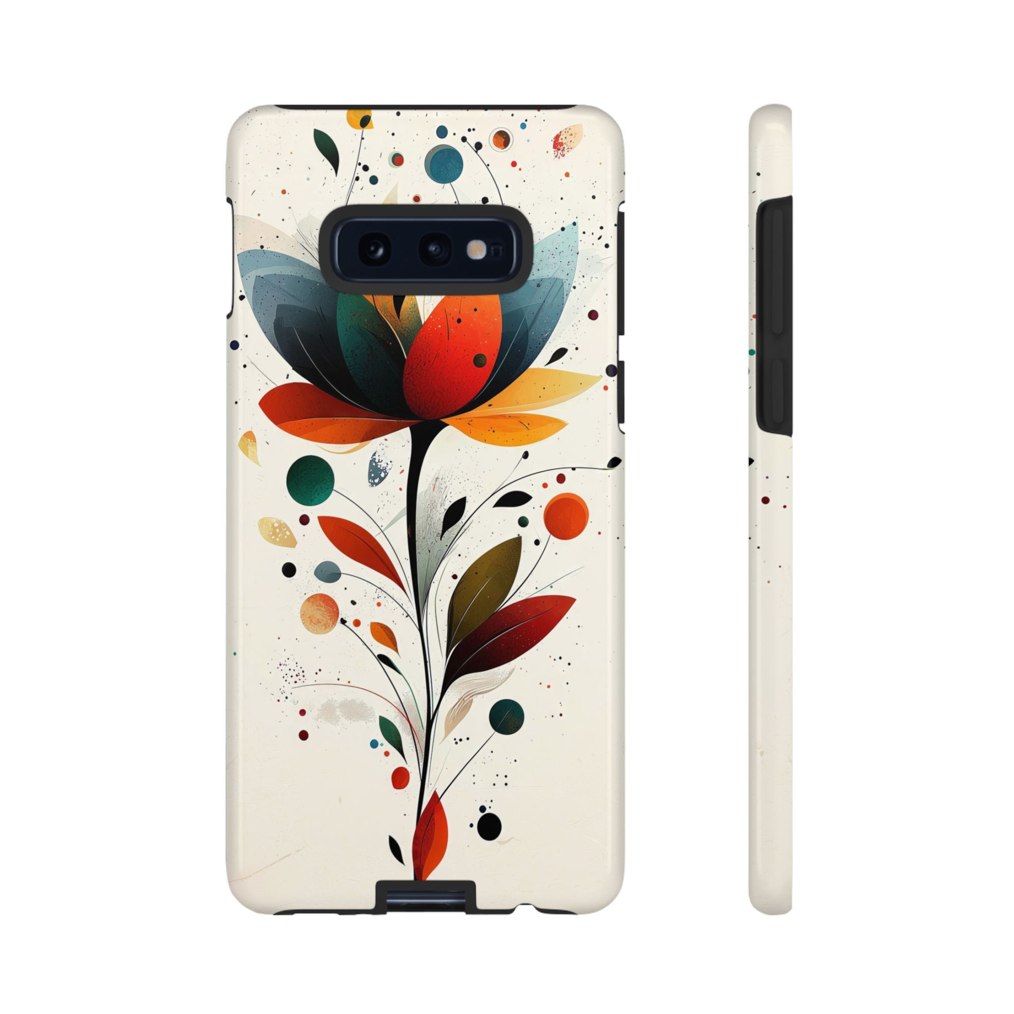 Floral Art Samsung Galaxy Case | Colourful Abstract Bloom