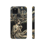 Custodia per telefono Google Pixel "Donna paesaggio urbano vintage"