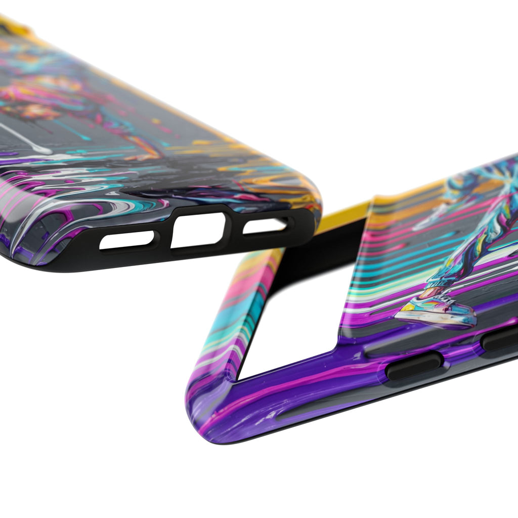 Colorful Breakdancer Graffiti Tough Google Pixel Phone Case