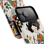 Whimsical Chef Kitchen Illustration MagSafe iPhone Case