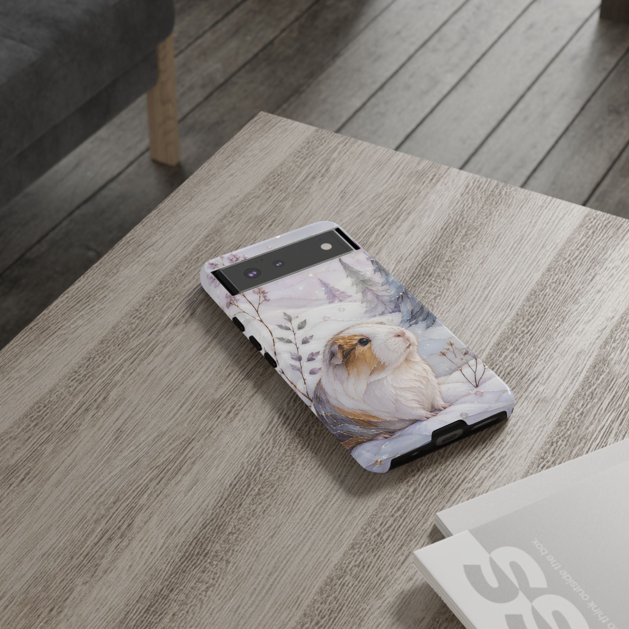 Guinea Pig Google Pixel Phone Case | Winter Guinea Pig Phone Case