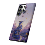 Celestial Fox Samsung Galaxy Phone Case | Moon Fox Phone Case