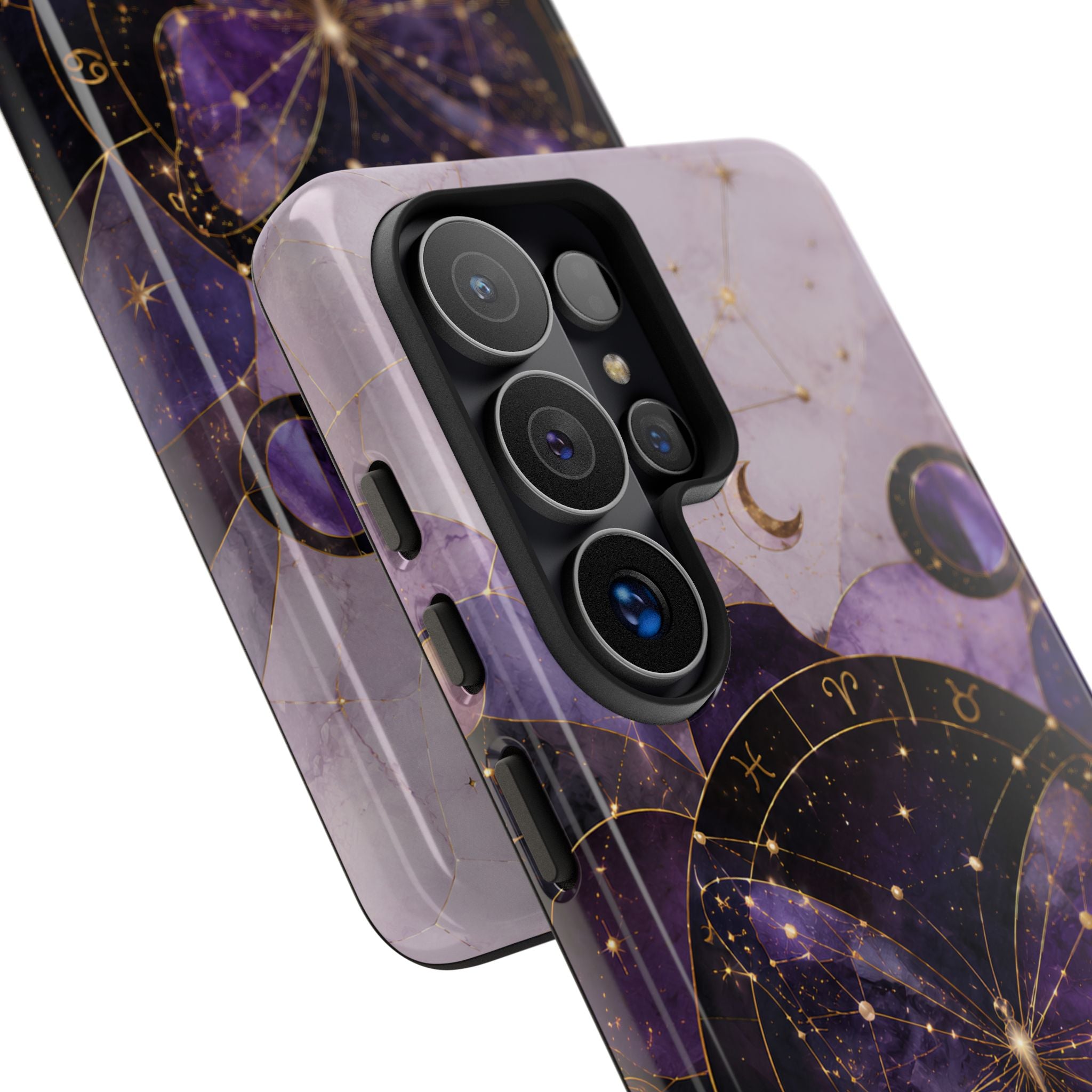 Celestial Butterfly Samsung Galaxy Phone Case | Zodiac Moon Phase Phone Case