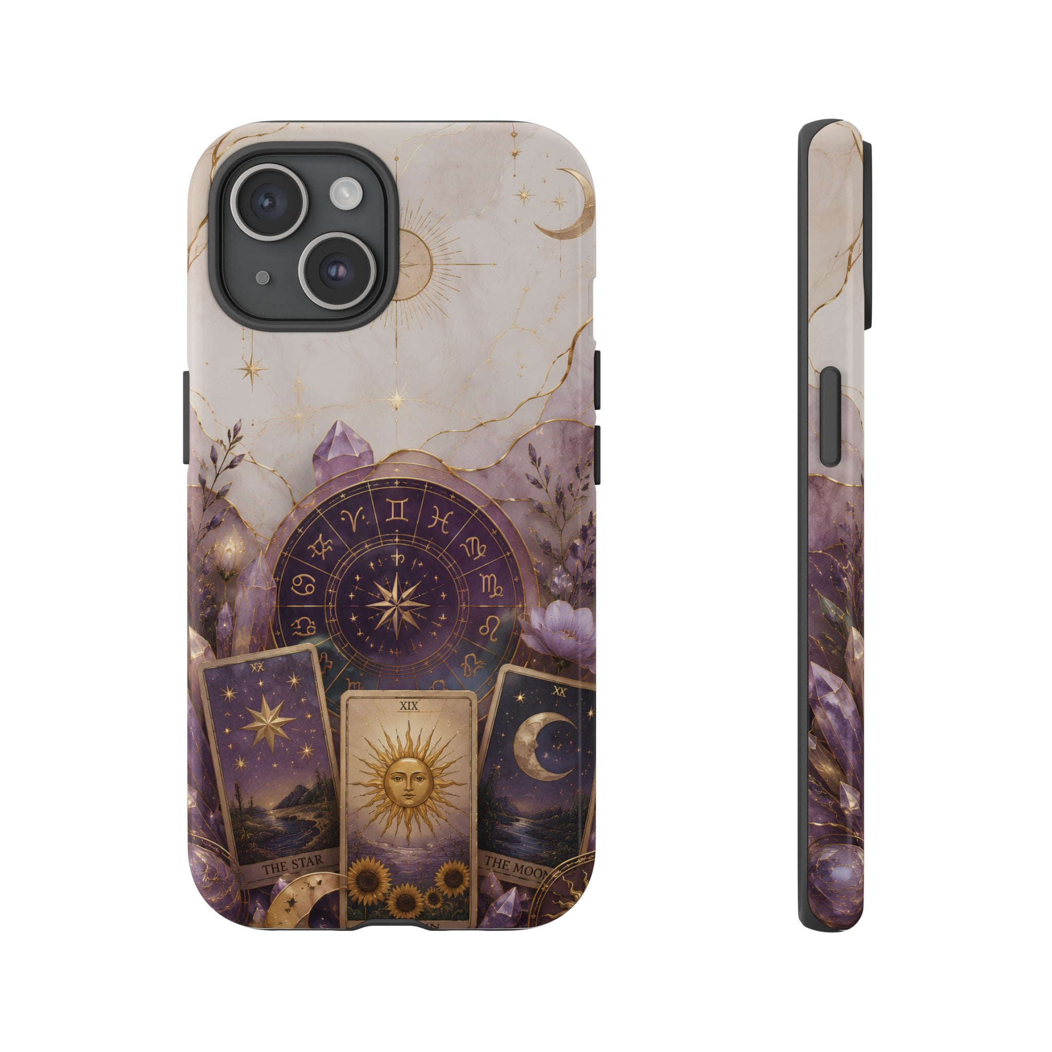 Tarot iPhone Case | Celestial Crystal Astrology iPhone Case