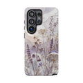 Stained Glass Wildflower Samsung Galaxy Phone Case | Floral Meadow Phone Case