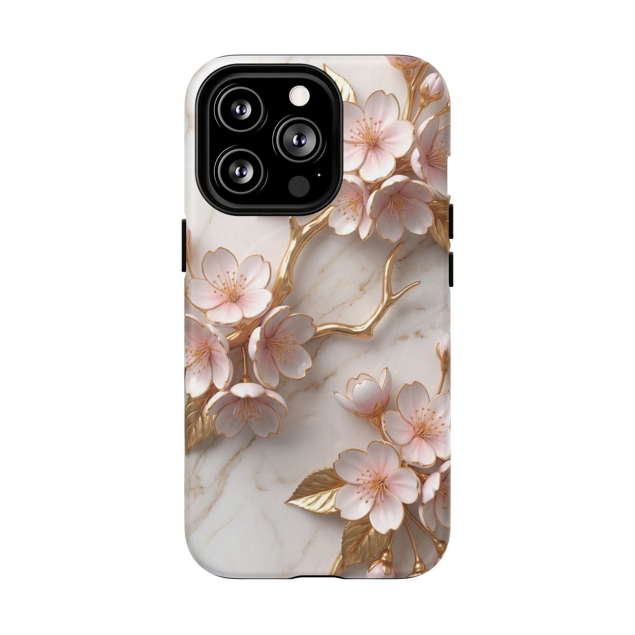 Floral Cherry Blossom MagSafe Phone Case — Tough Protective iPhone Cover