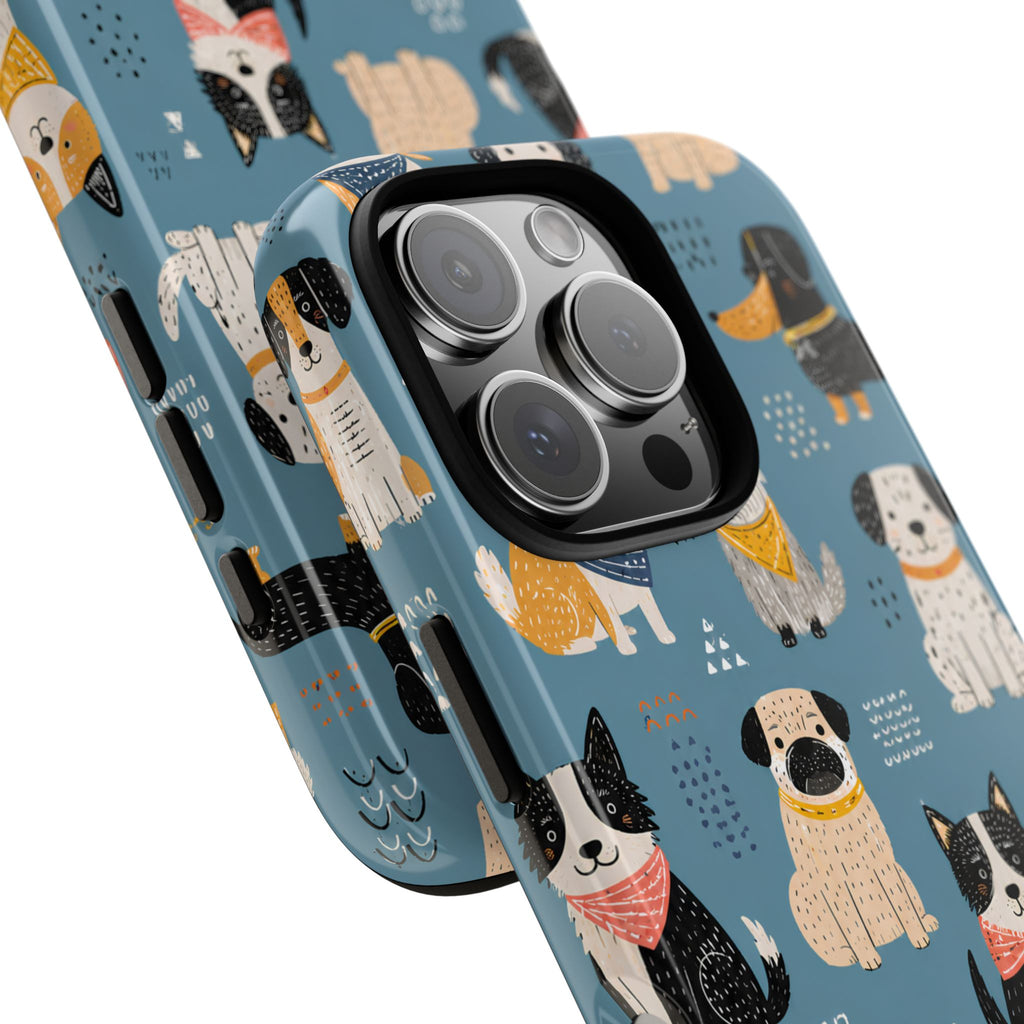 Dog Lover iPhone Case | Cute Dog Pattern Cover