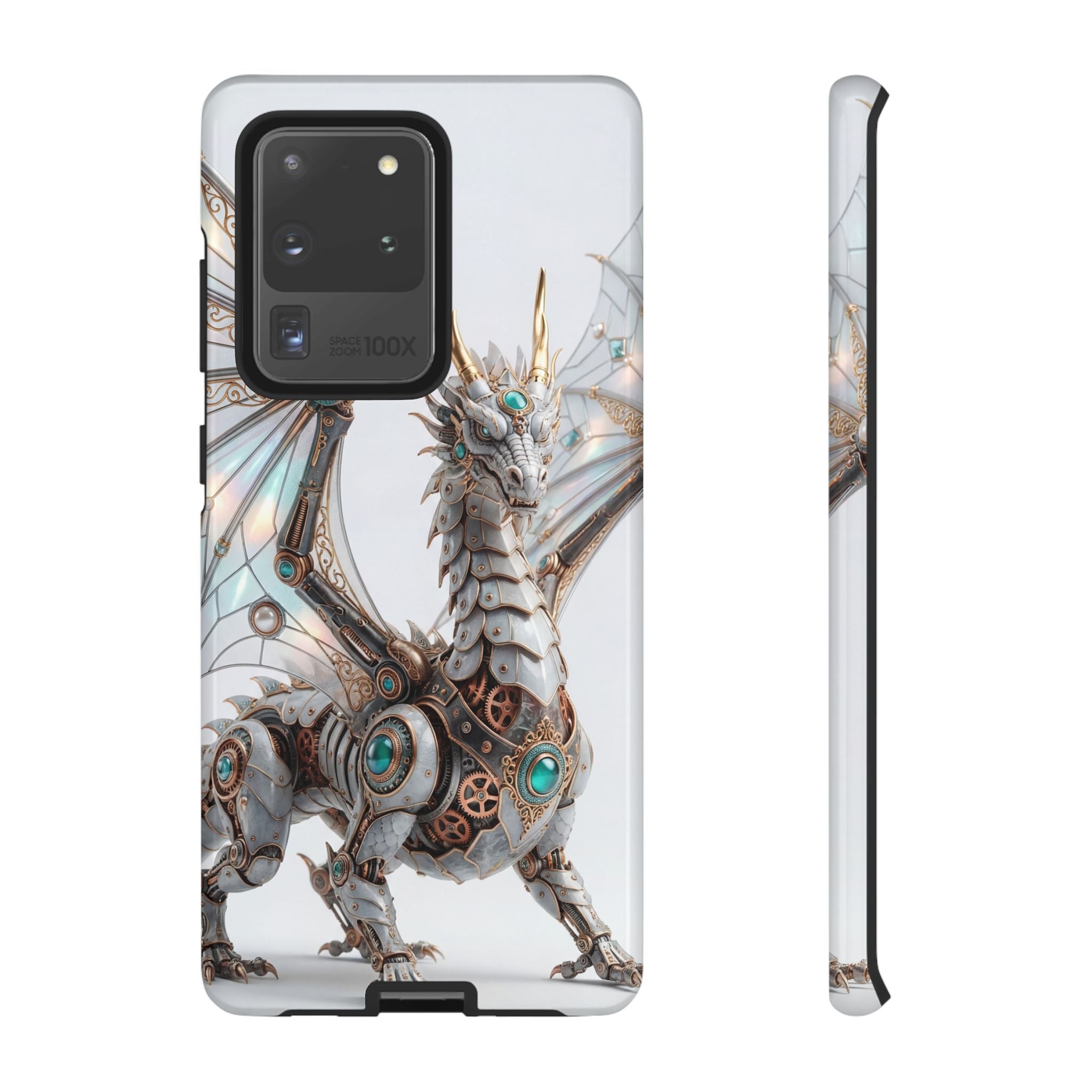 Steampunk Mechanical Dragon Samsung Galaxy Case — Fantasy Armor Protective Cover