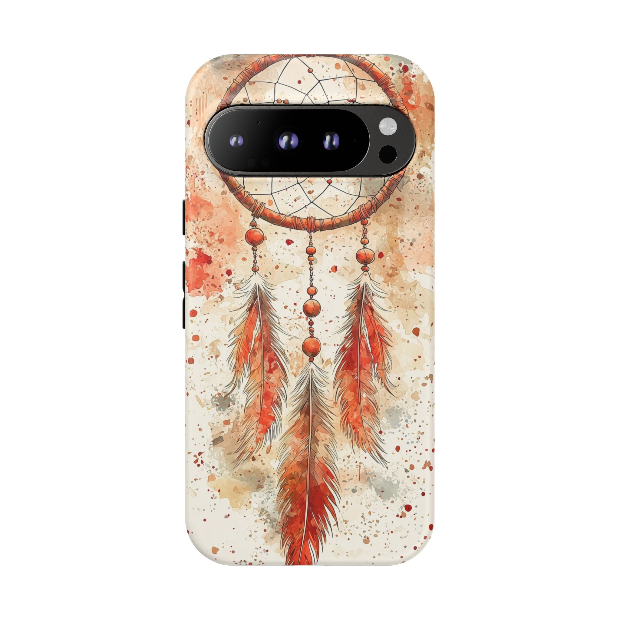 Dreamcatcher Tough Google Pixel Case | Watercolour Feather