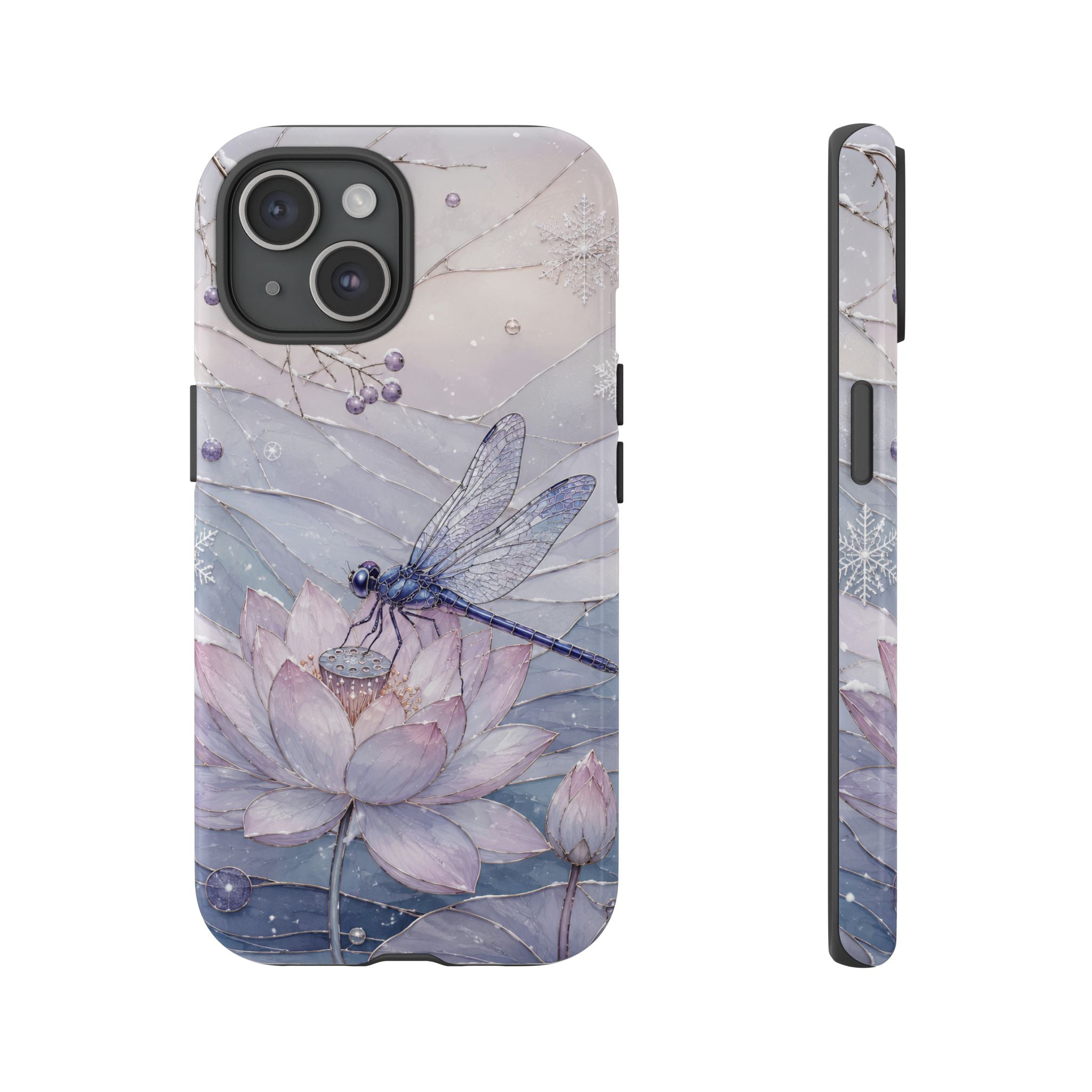 Lotus Dragonfly iPhone Case | Water Lily iPhone Case