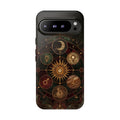 Antique Astrology Google Pixel Phone Case | Celestial Chart Phone Case