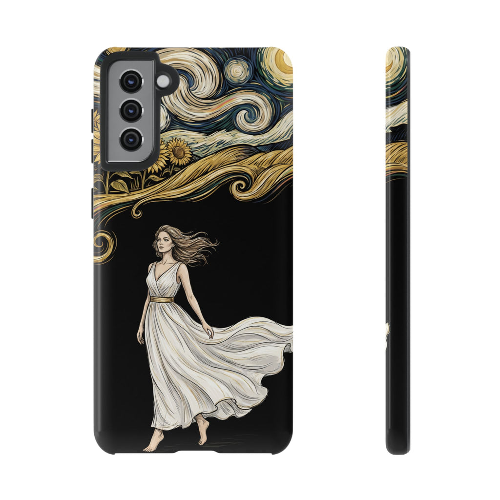 Custodia per telefono Samsung "Musa Greca" | Cover protettiva artistica con dea
