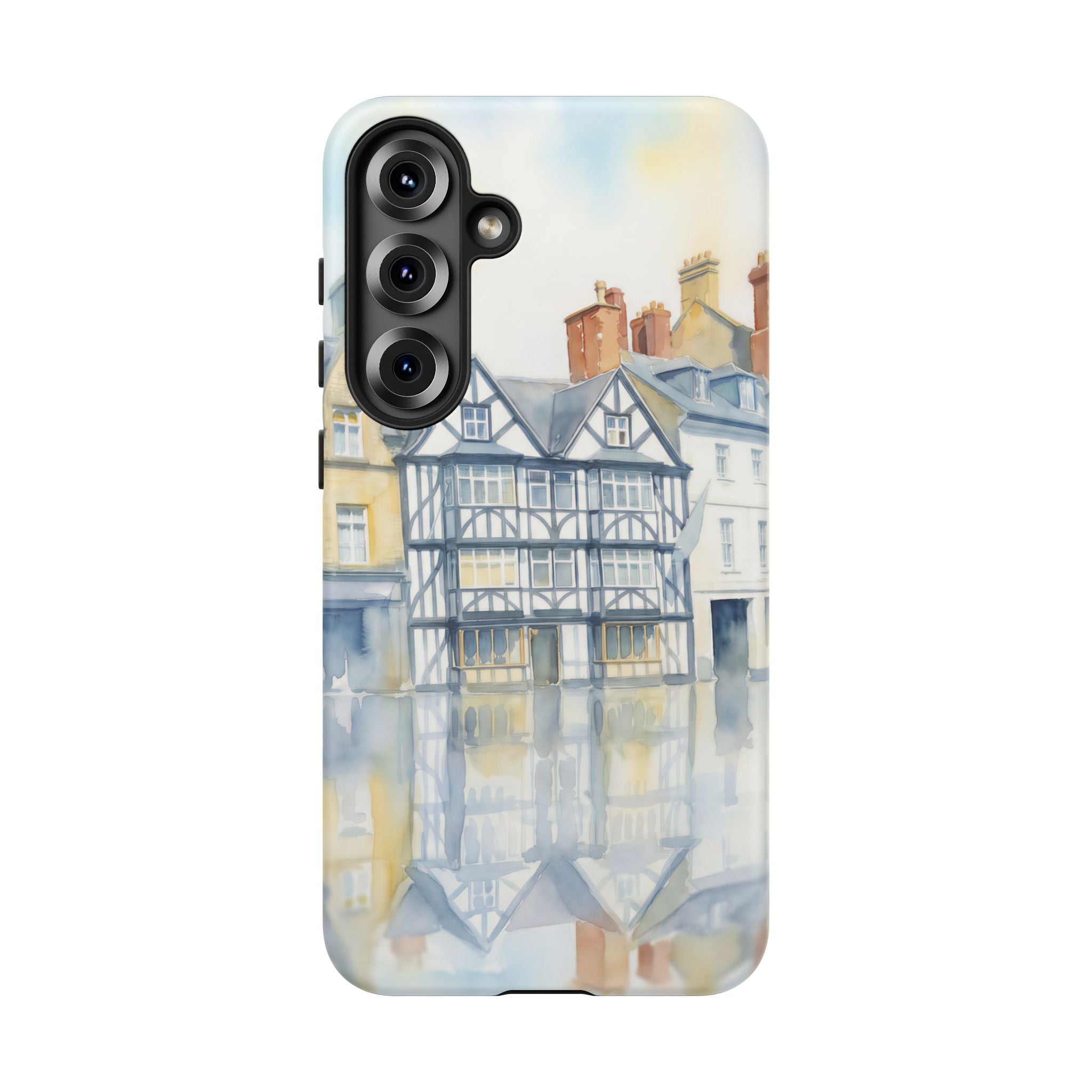 English Tudor Building Aesthetic Samsung Galaxy Phone Case