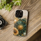 Celestial Sun iPhone Case | Zodiac Wheel iPhone Case