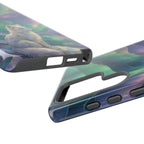 Arctic Fox Samsung Galaxy Phone Case | Northern Lights Phone Case