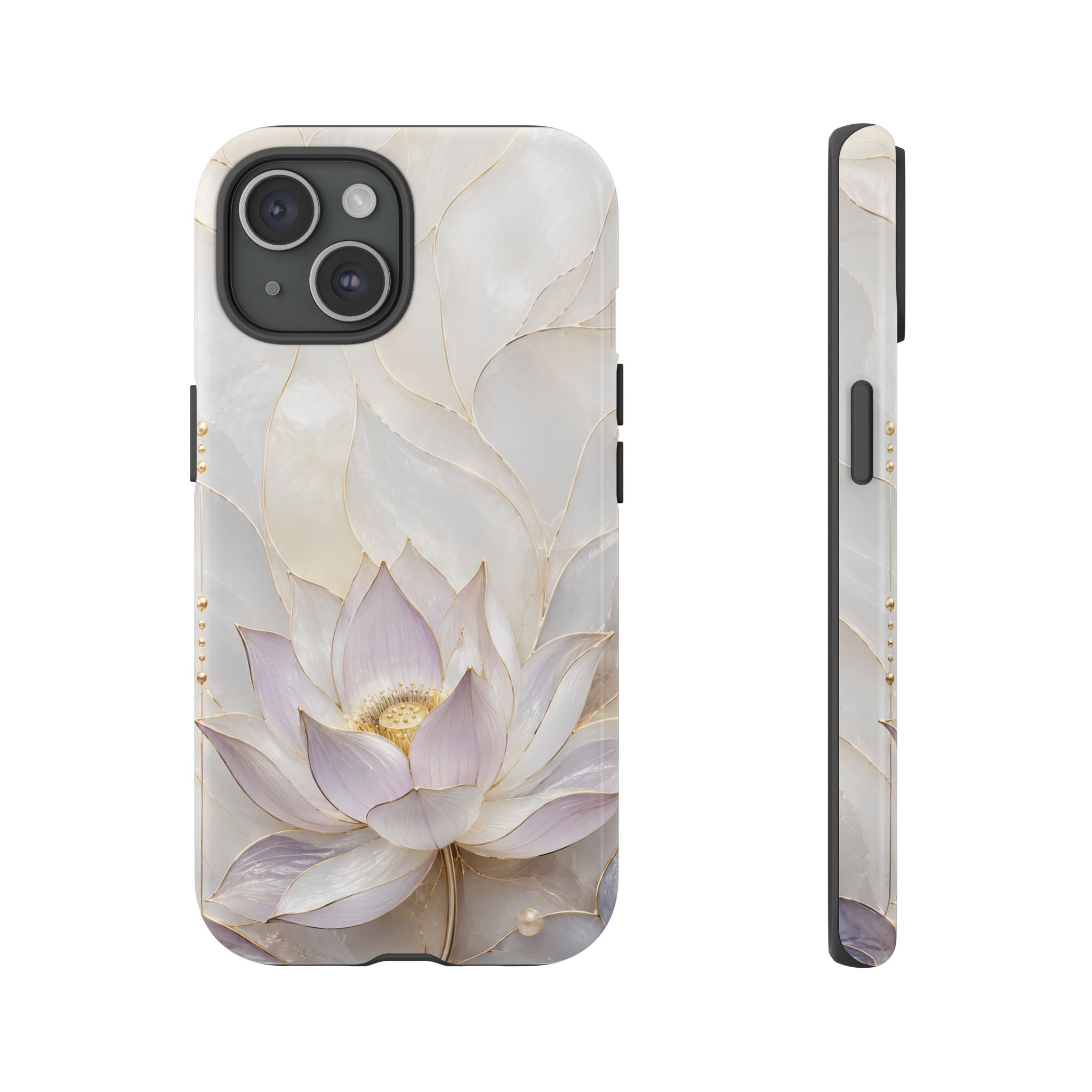 Lotus Flower iPhone Case | Pearl Lotus iPhone Case