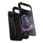 Custodia per Google Pixel Neon Spell Art Wizard Magic