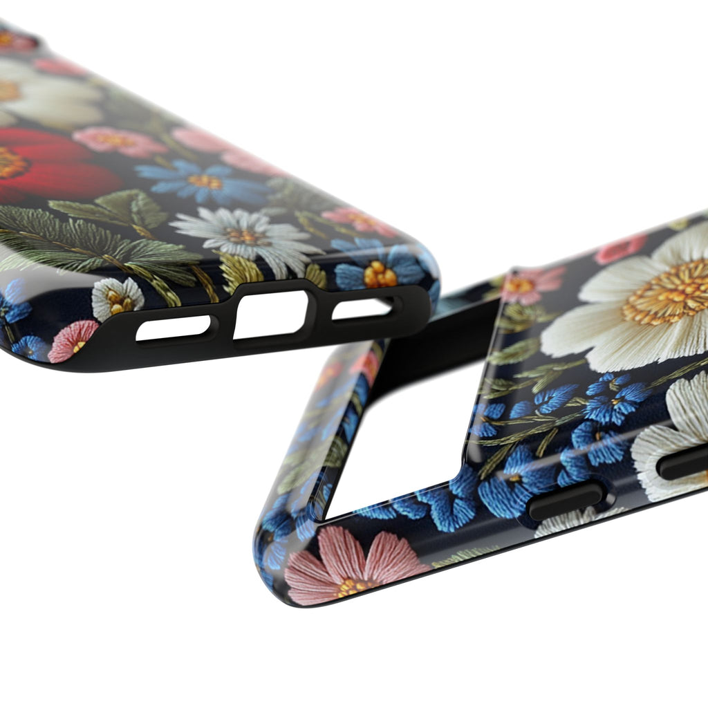 Floral Embroidered Garden Google Pixel Case