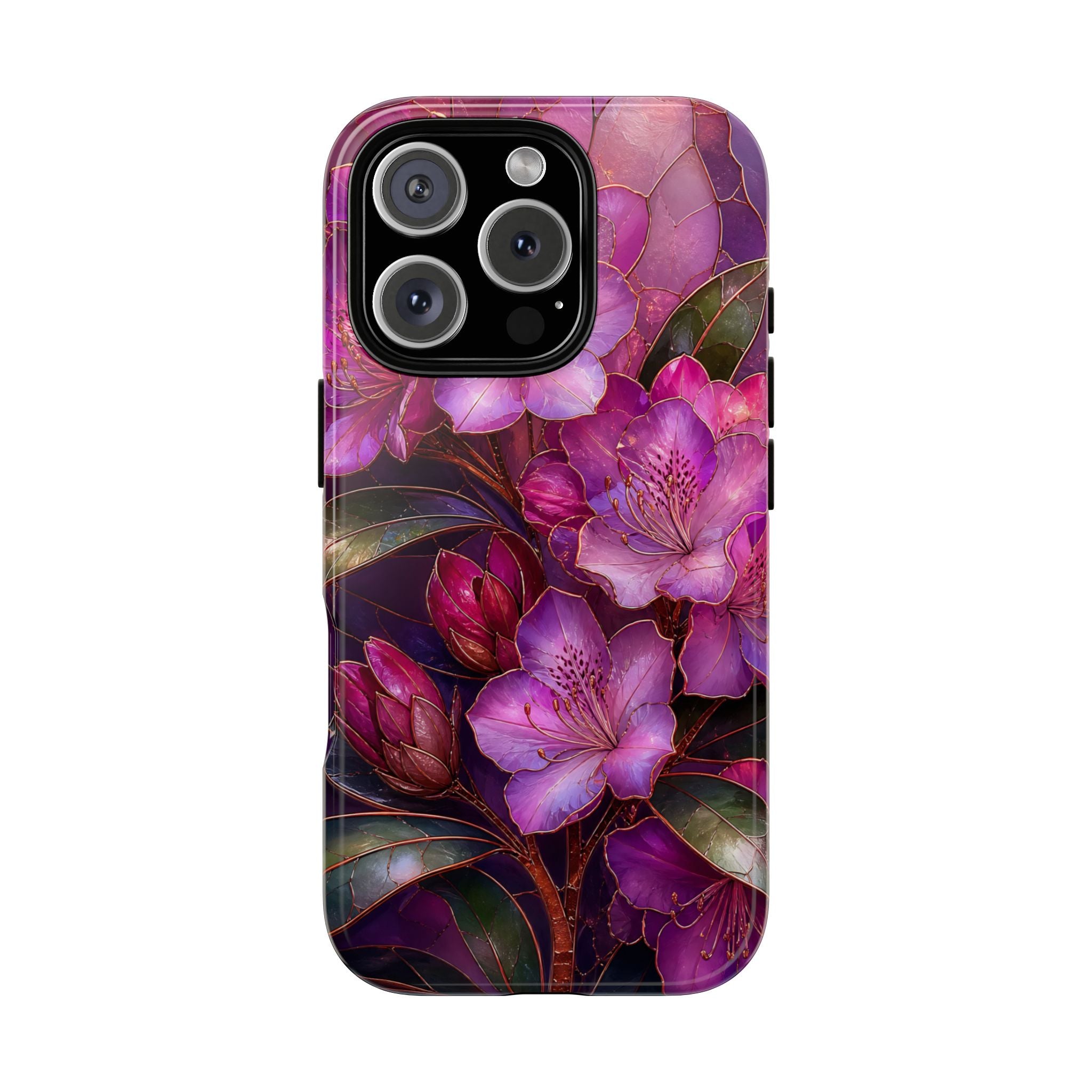 Purple Floral iPhone Case | Dark Botanical iPhone Case