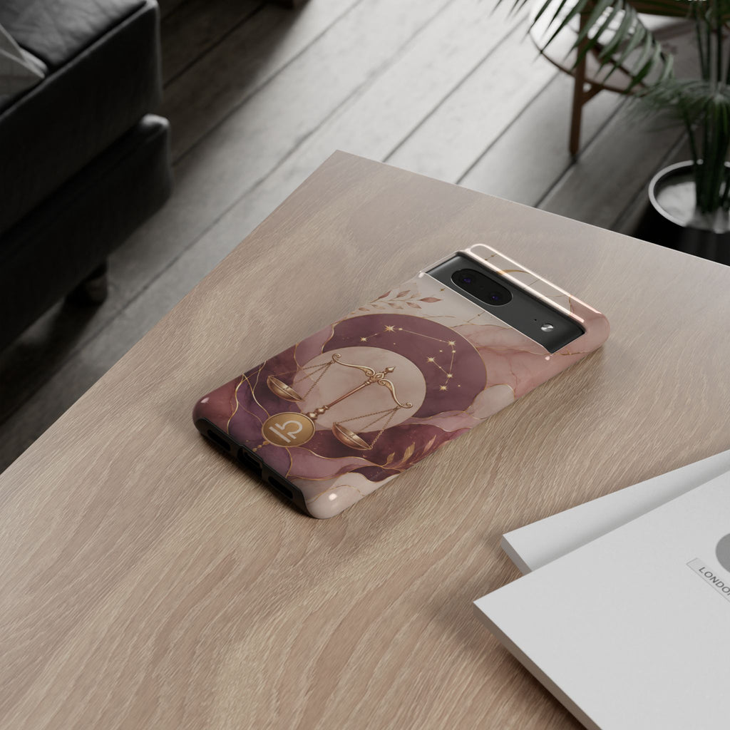 Libra Zodiac Google Pixel Phone Case | Libra Constellation Phone Case