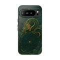 Celestial Dragon Google Pixel Phone Case | Stained Glass Dragon Phone Case