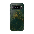 Celestial Dragon Google Pixel Phone Case | Stained Glass Dragon Phone Case
