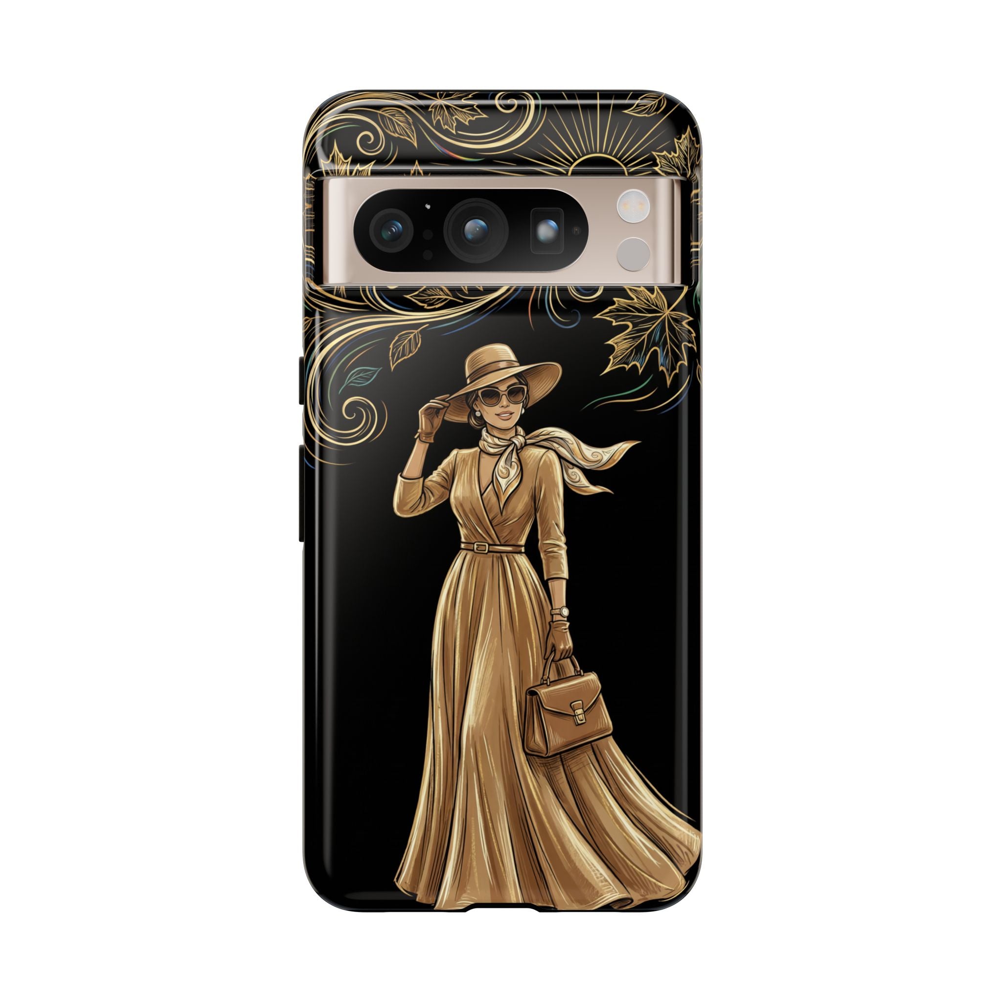 Vintage Autumn Lady Google Pixel Phone Case