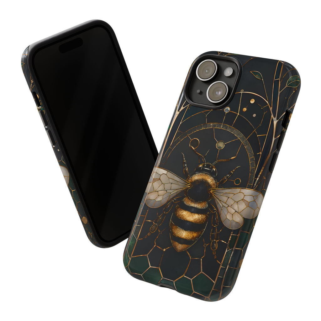Golden Bee iPhone Case | Vintage Bee Art Cover