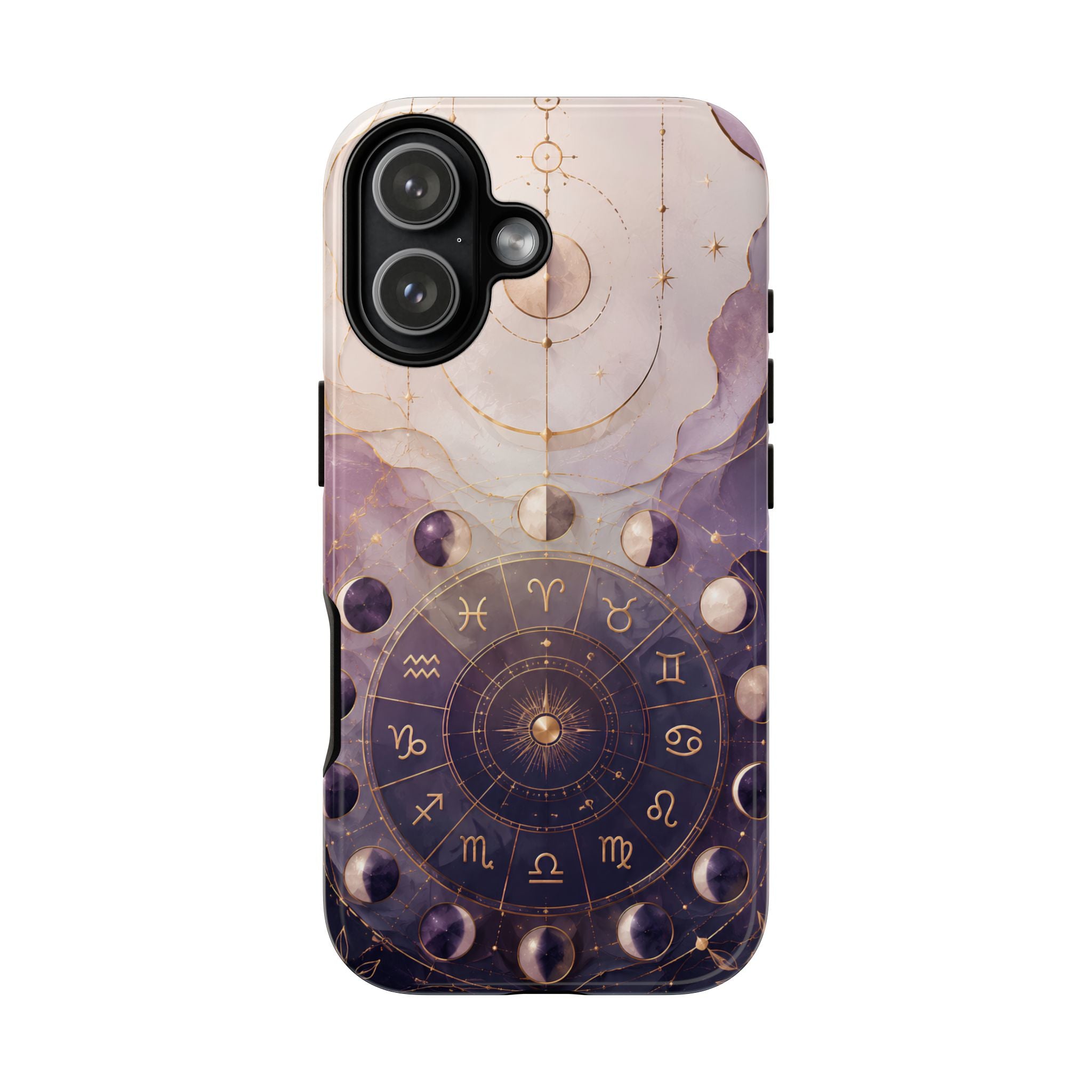Celestial Zodiac iPhone Case | Moon Phase Astrology iPhone Case