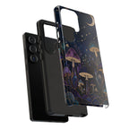 Mushroom Samsung Galaxy Phone Case | Midnight Forest Phone Case